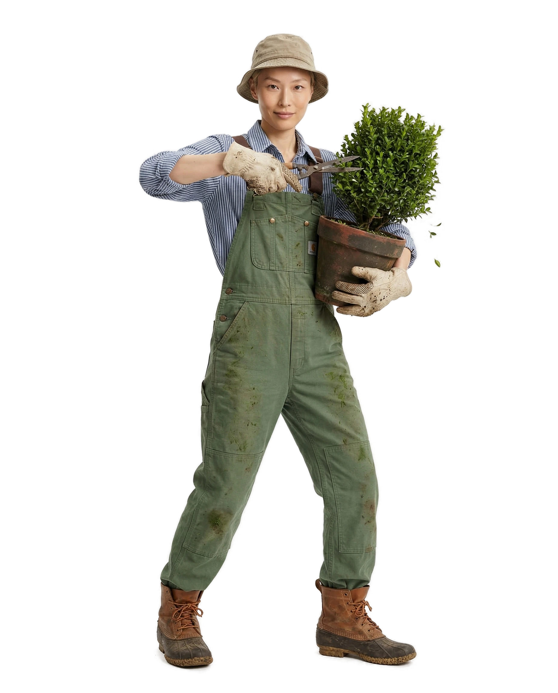 female gardener